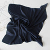 Solid Silk Neck Scarf