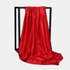 Versatile 90 Satin Shawl Scarf Pure Satin Women's Pure Generous Scarf