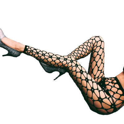 One-Piece Fishnet Stockings, Sexy Stockings,