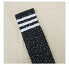 Rhinestone Striped Women's Stockings