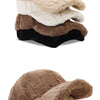 Baseball Cap Rabbit Fur