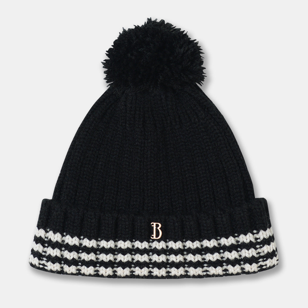 Women's Thick Warm Big Head Circumference Earflaps Woolen Hat