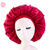 Beauty print Satin silk Bonnet sleep night cap