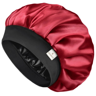 Satin Sleep Bonnet Double Layer