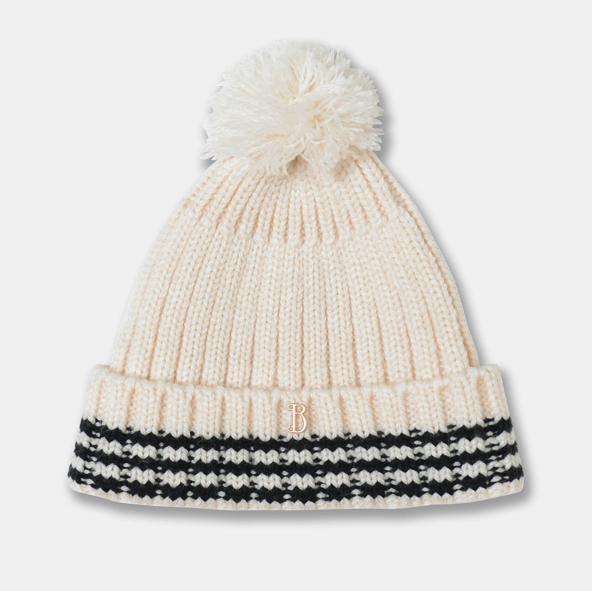 Women's Thick Warm Big Head Circumference Earflaps Woolen Hat