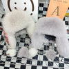 Stylish Fox Fur Earmuffs Hat