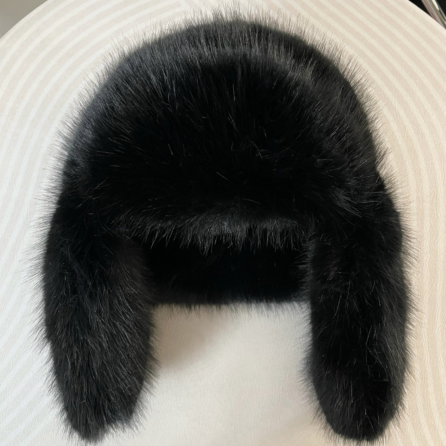 Mink Velvet Female Northeast Plush Bonnet
