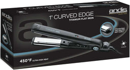 Andis Titan Curved Edge Flat Iron 1in