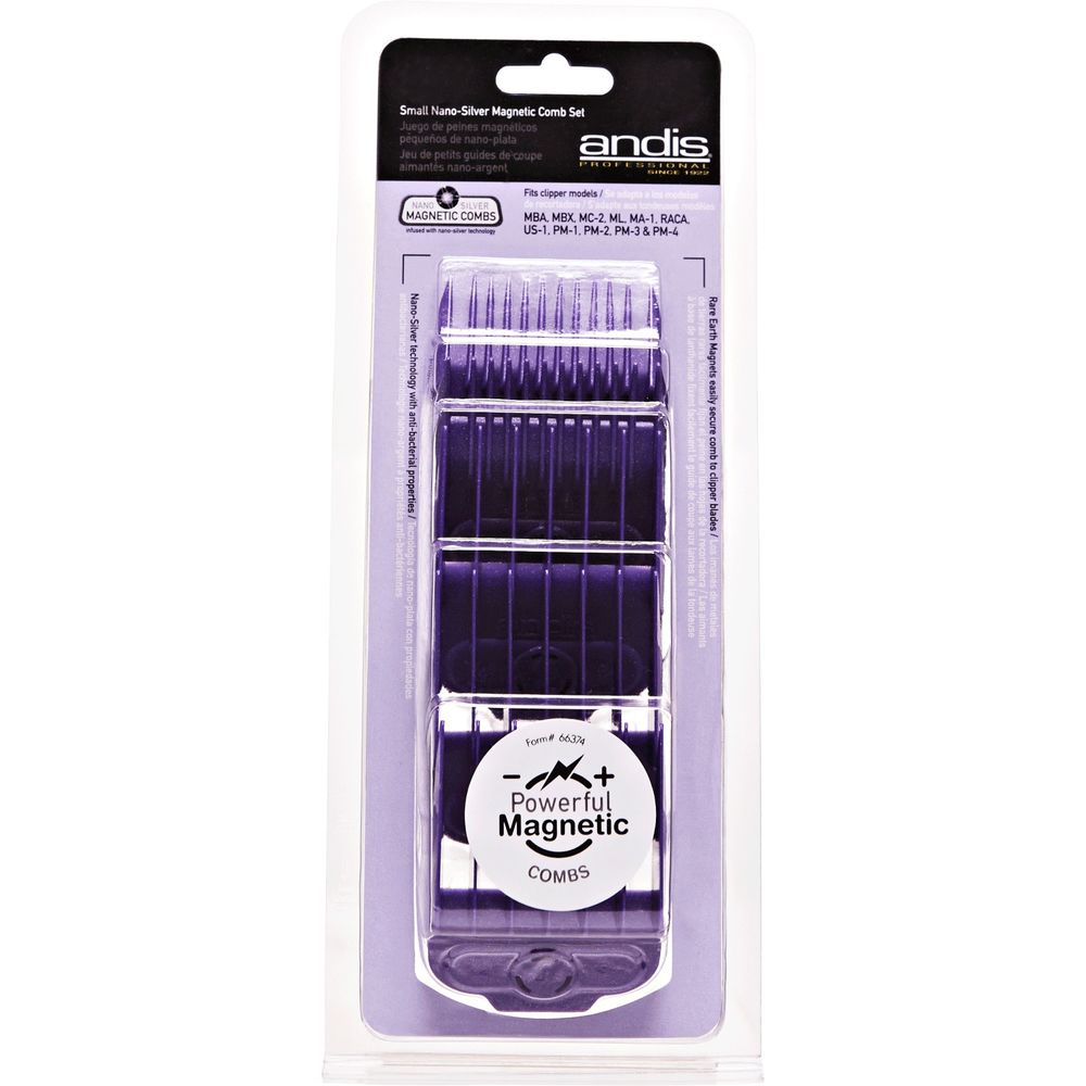 Andis Magnetic Gaurds - 5 Piece Comb Set