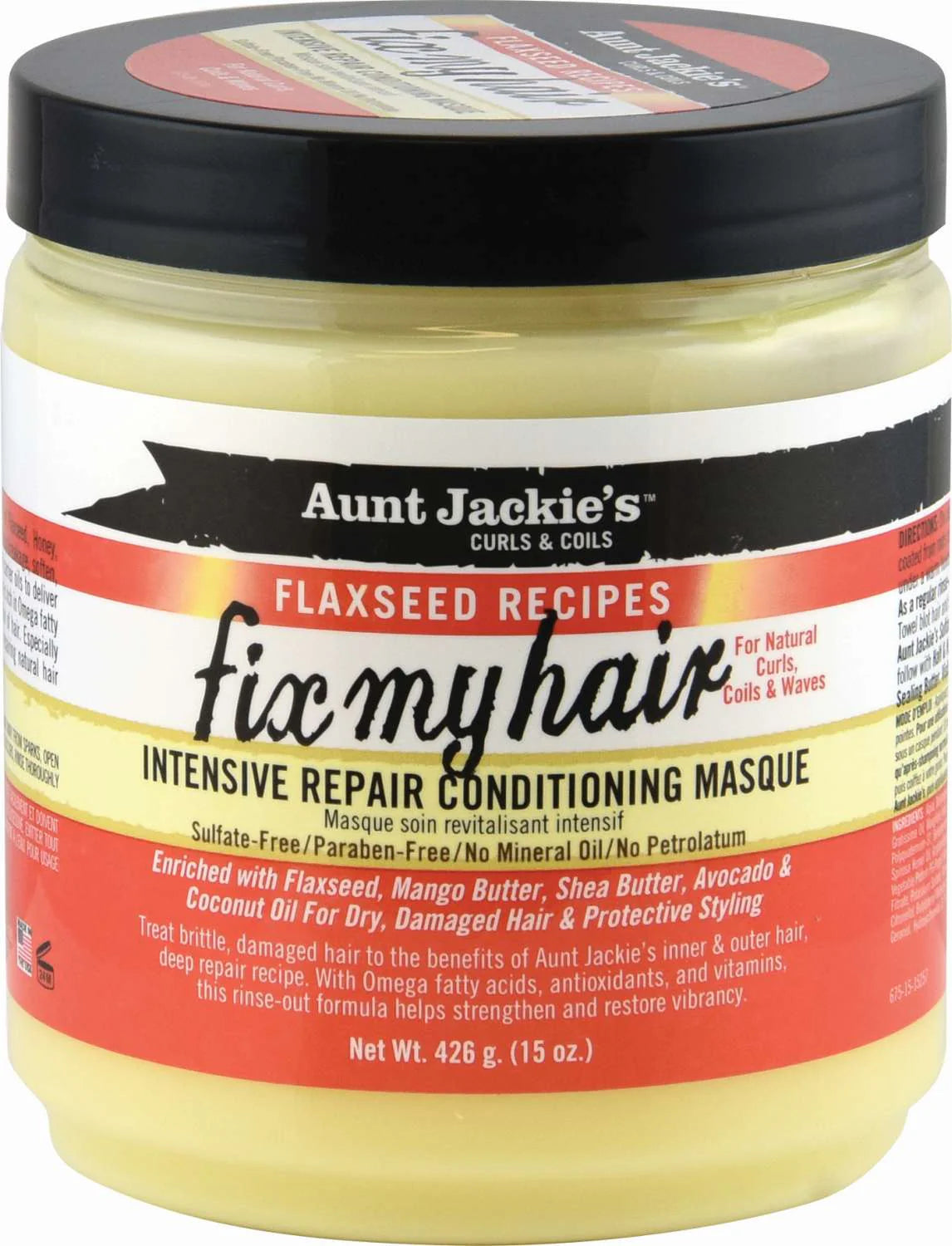 Aunt Jackie's Flax Fix My Hair Conditioning Masque
