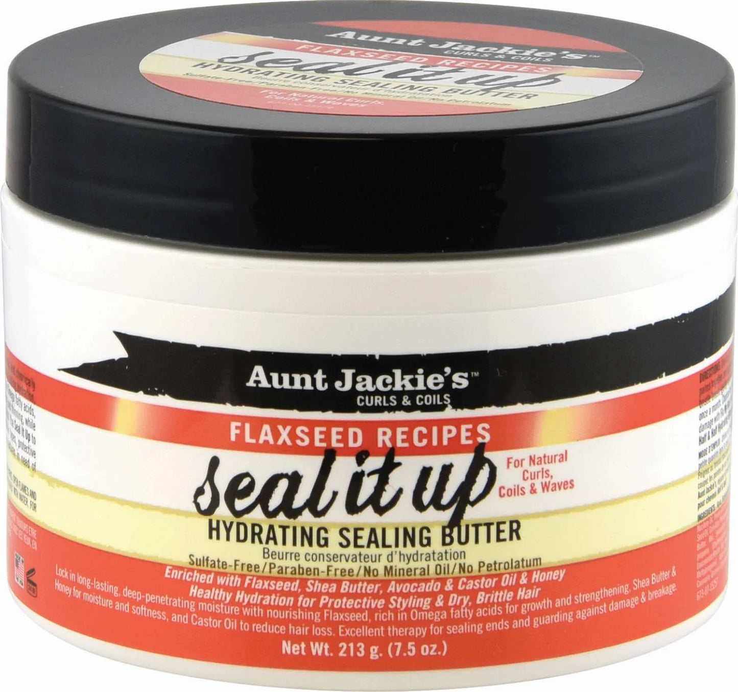 Aunt Jackie's Flax Seal It up Hydrating Sealing Butter