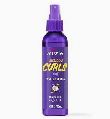 Aussie Miracle Curls Curl Refresher Spray Gel
