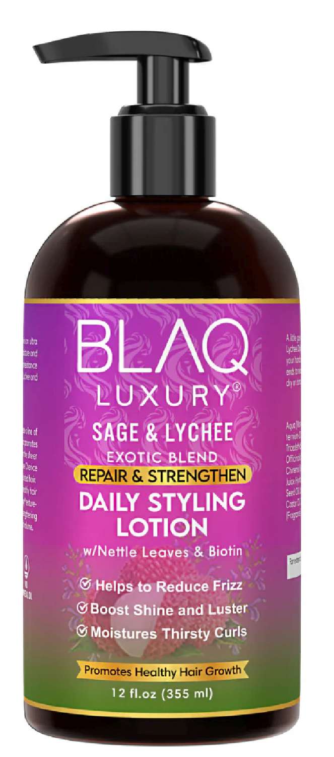 BLAQ LUXURY SAGE & LYCHEE DAILY STYLING LOTION