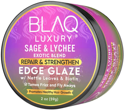 BLAQ LUXURY SAGE & LYCHEE EDGE GLAZE