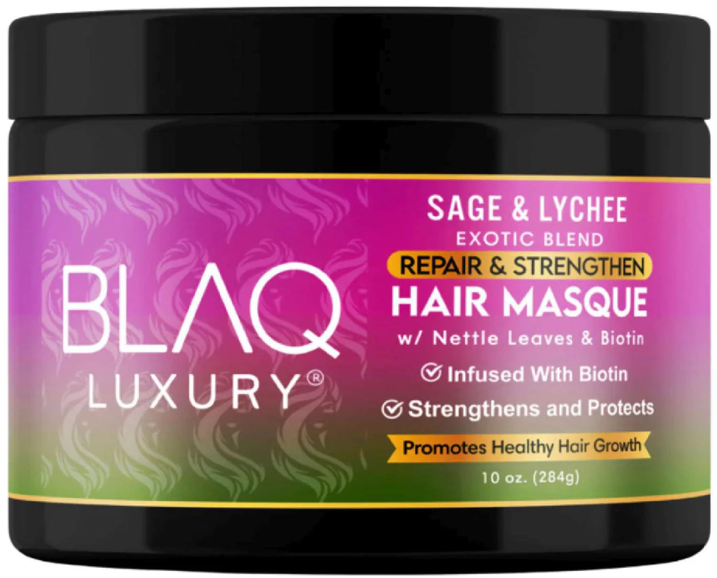 BLAQ LUXURY SAGE & LYCHEE HAIR MASQUE