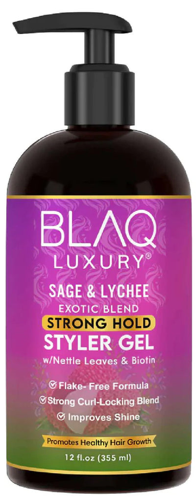 BLAQ LUXURY SAGE & LYCHEE STYLER GEL