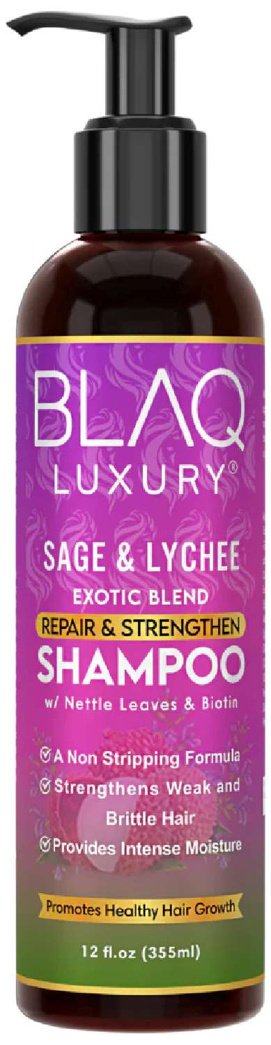 BLAQ LUXURY SAGE & LYCHEE SHAMPOO