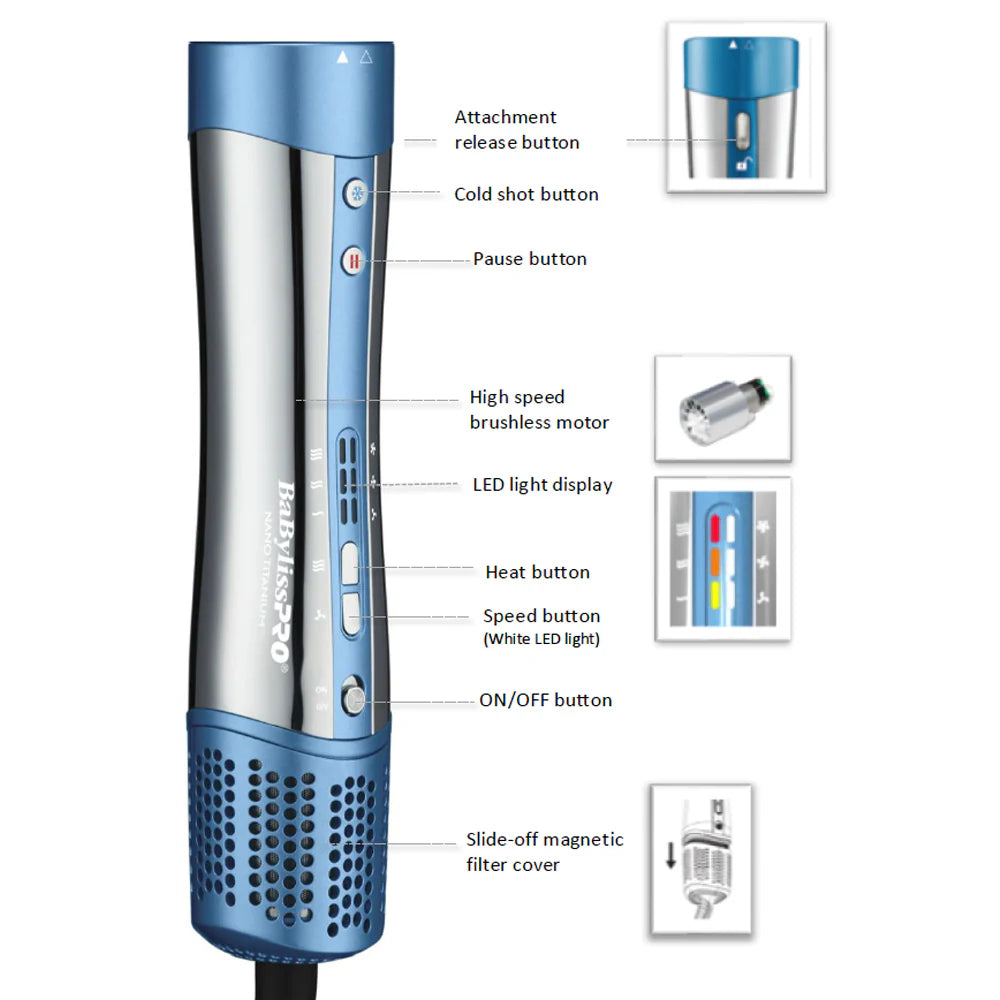 BaBylissPRO StyleSwitch™ Multi-Styler