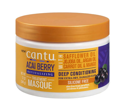 CANTU ACAI BERRY REVITALIZING TREATMENT MASQUE