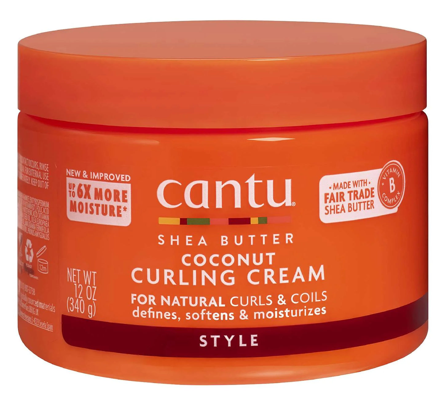 CANTU SHEA BUTTER COCONUT CURLING CREAM