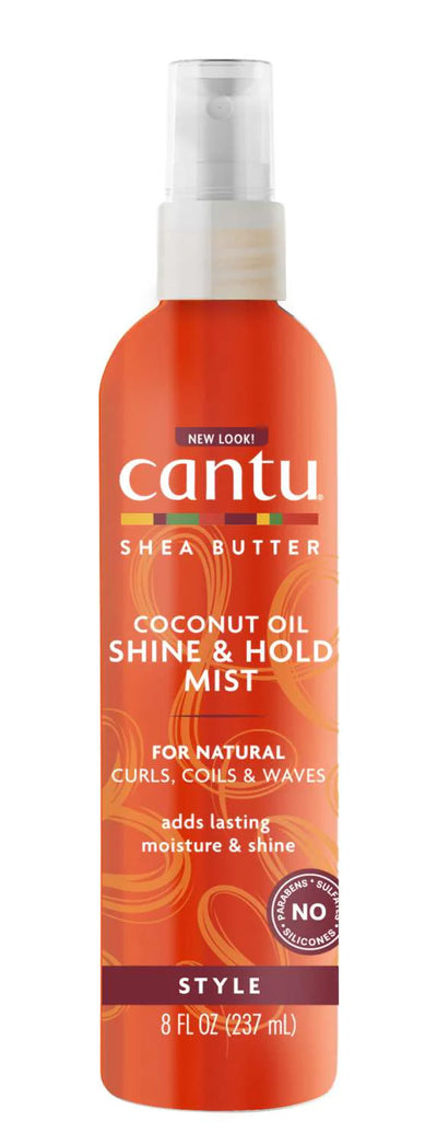 CANTU SHEA BUTTER FOR NATURAL HAIR COCONUT OIL SHINE & HOLD MIST