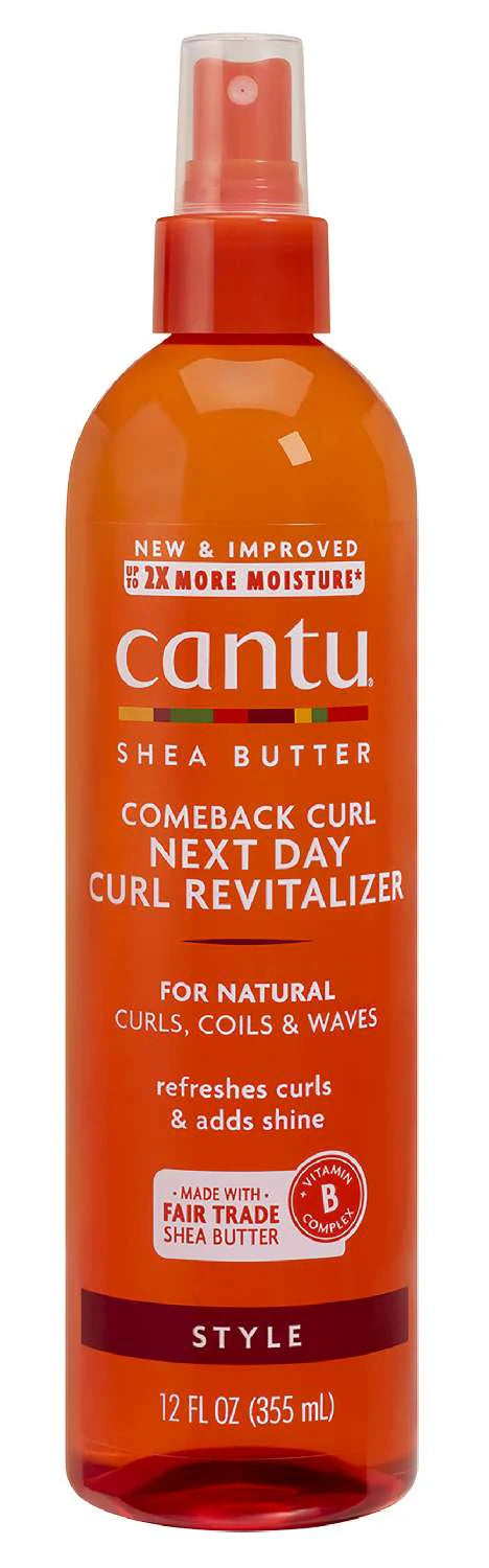 CANTU SHEA BUTTER FOR NATURAL HAIR COMEBACK CURL NEXT DAY CURL REVITALIZER
