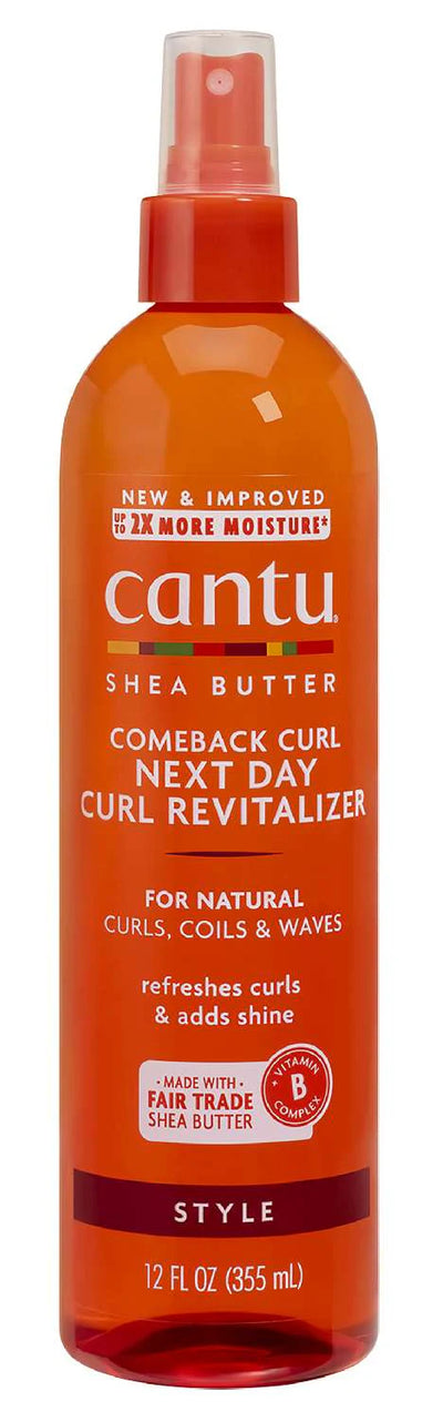 CANTU SHEA BUTTER FOR NATURAL HAIR COMEBACK CURL NEXT DAY CURL REVITALIZER
