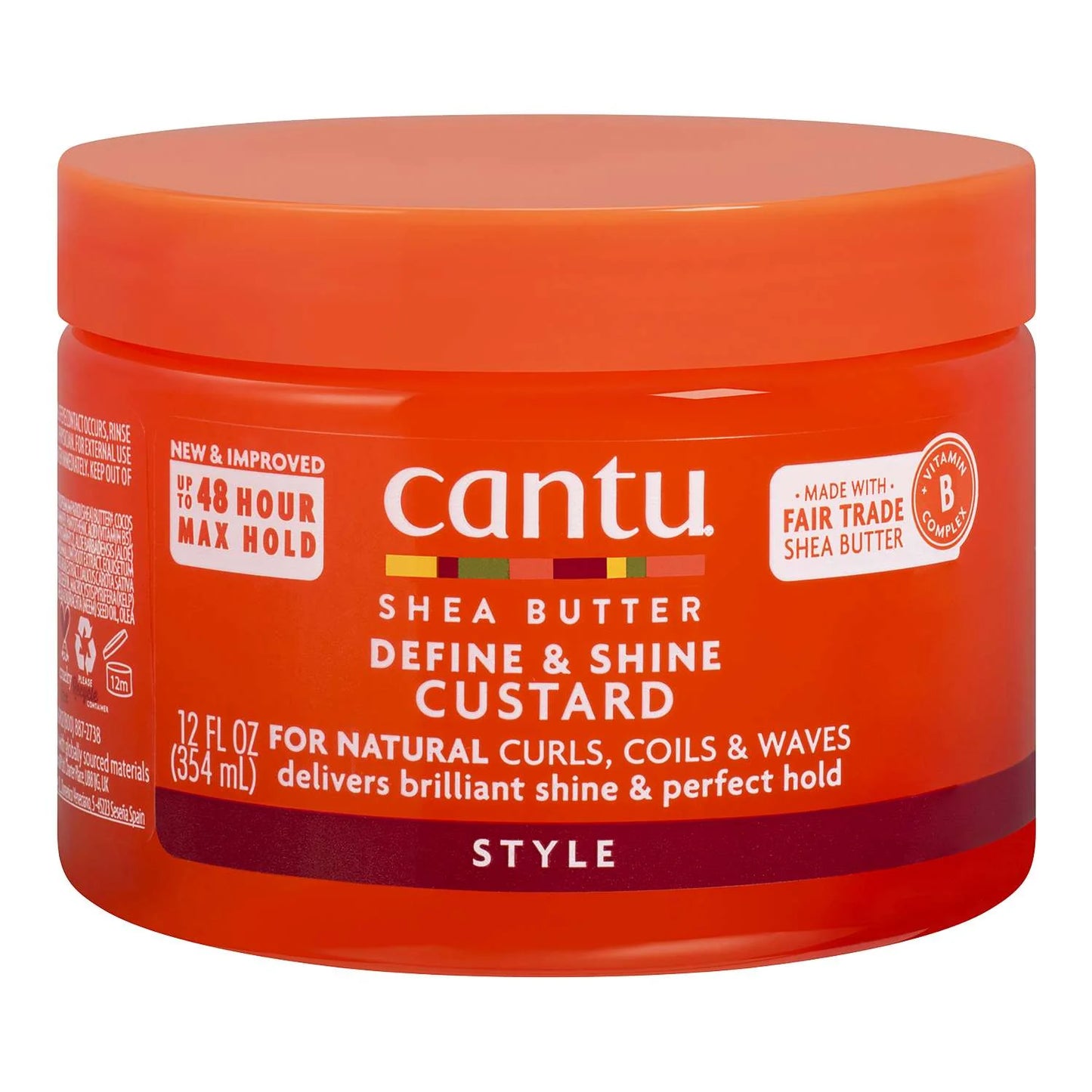 CANTU SHEA BUTTER FOR NATURAL HAIR DEFINE & SHINE CUSTARD