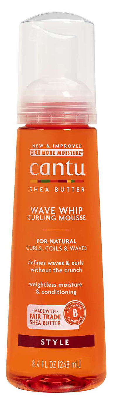 CANTU SHEA BUTTER WAVE WHIP CURL MOUSSE