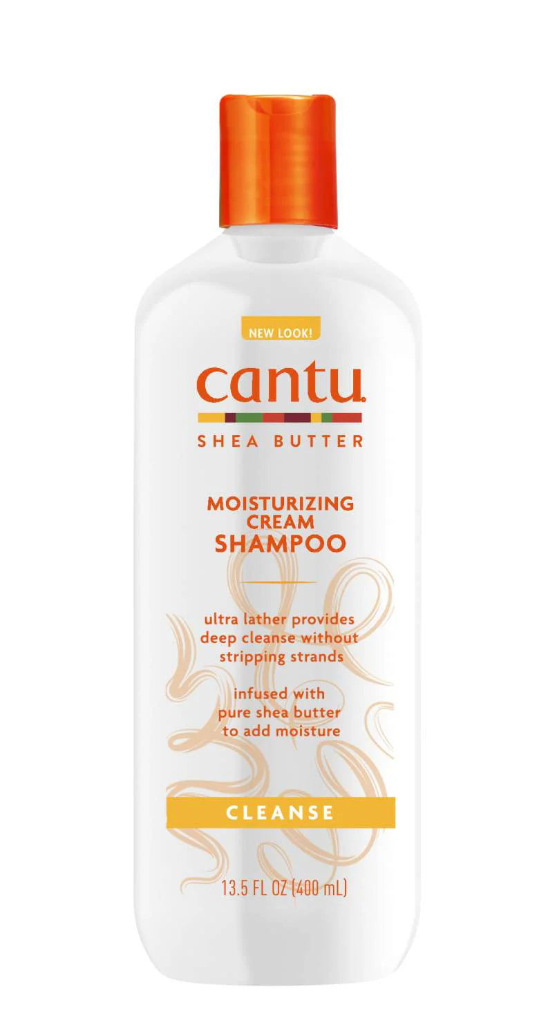 CANTU SHEA BUTTER MOISTURIZING CREAM SHAMPOO
