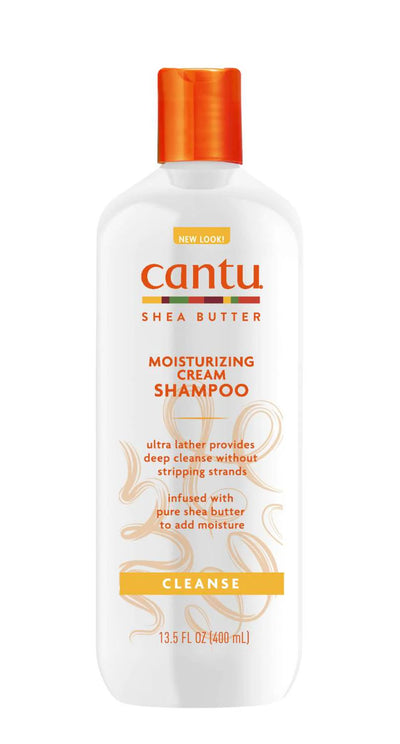 CANTU SHEA BUTTER MOISTURIZING CREAM SHAMPOO