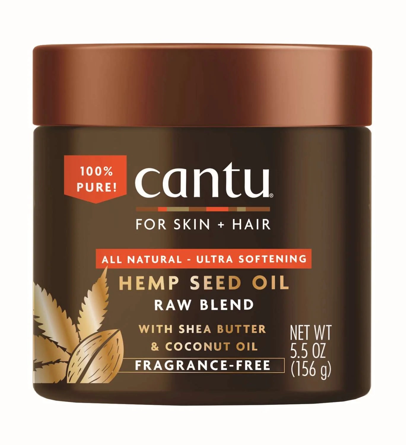 CANTU SKIN + HAIR RAW BLEND HEMP SEED OIL