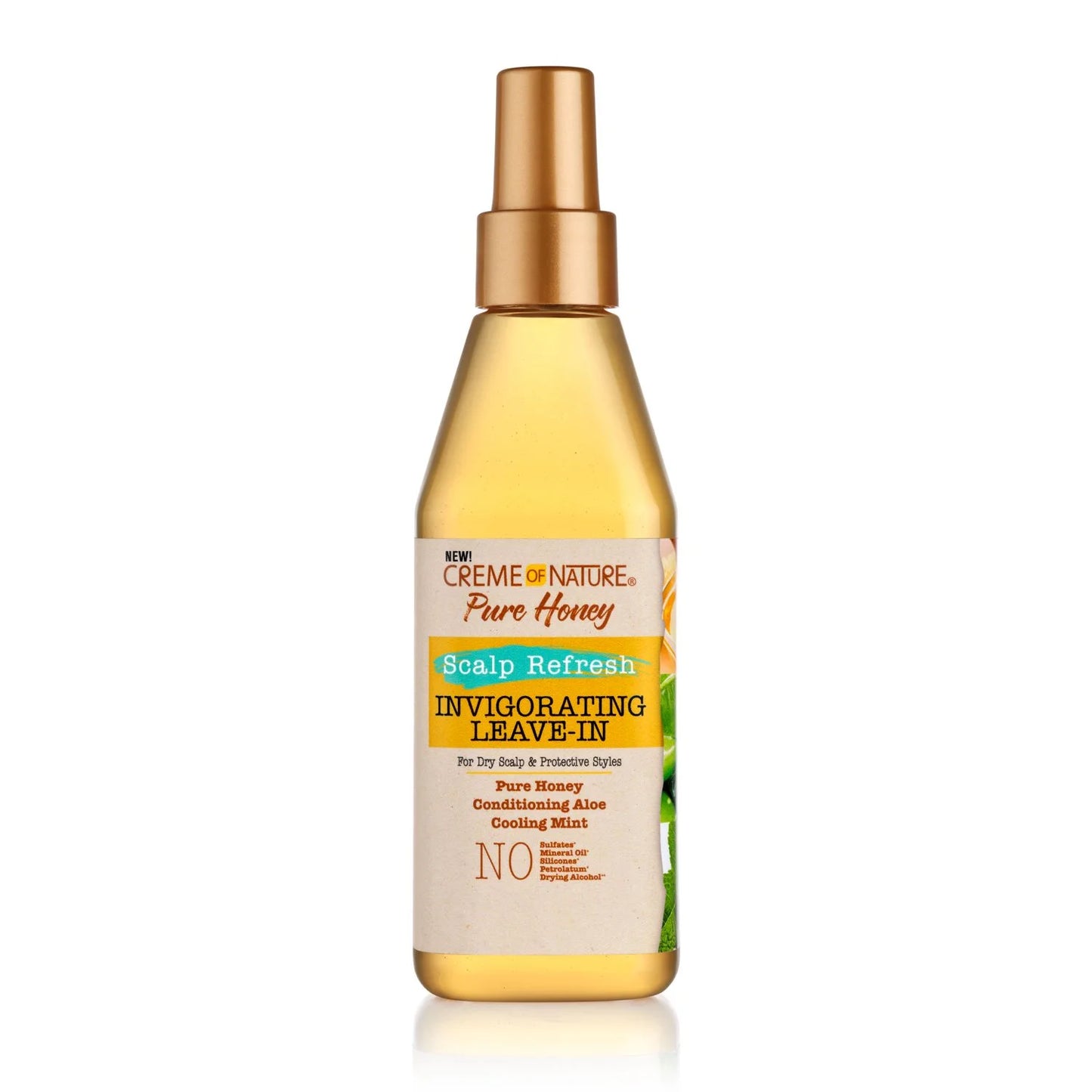 Creme of Nature Pure Honey Scalp Refresh Invigorating Leave- in Conditioner