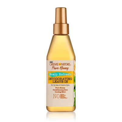 Creme of Nature Pure Honey Scalp Refresh Invigorating Leave- in Conditioner