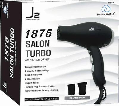 Dream World J2  Salon Turbo AC Motor Dryer
