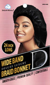 Dream World Wide Band Braid Bonnet