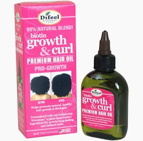 Difeel Growth & Curl Biotin Hair oil 6pk