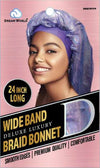 Dream World Wide Band Braid Bonnet