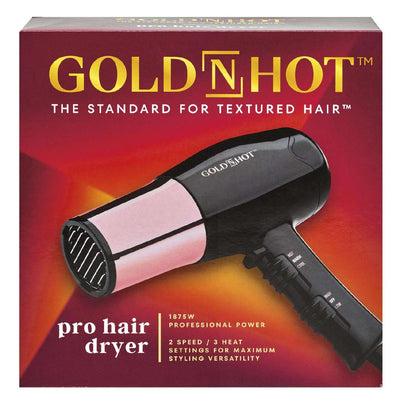 GOLD N HOT DRYER STYLER GOLD BARREL 1875 WATT