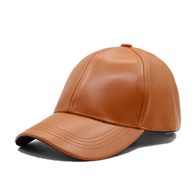 Men Casquette Baseball Caps Leather