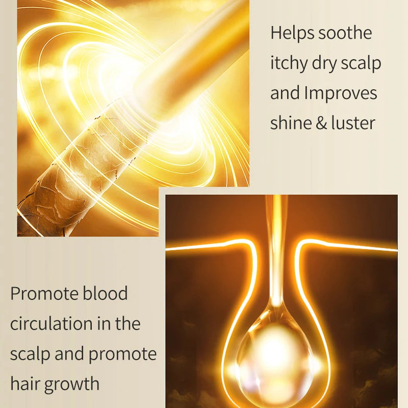 100% Natural Herbal Organic Moisturize Hair-Loss Restore