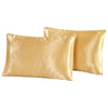 1Pc Queen Satin Silk Pillow case Cover