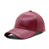 Men Casquette Baseball Caps Leather