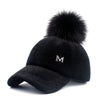 Baseball Caps Faux Fur