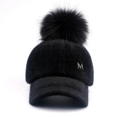 Baseball Caps Faux Fur