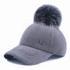 Baseball Caps Faux Fur