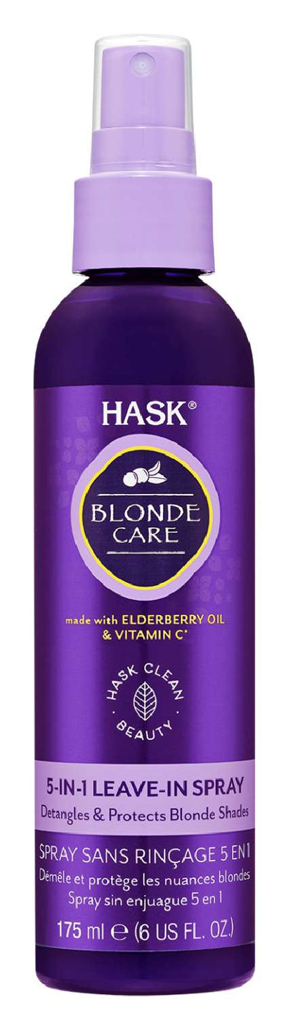 Hask Blonde Care Leave In 5in1 Spray w/ Elderberry and Vitamin C