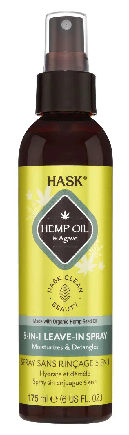 Hask Hemp OIl & Agave 5-N-1 Leave in Spray
