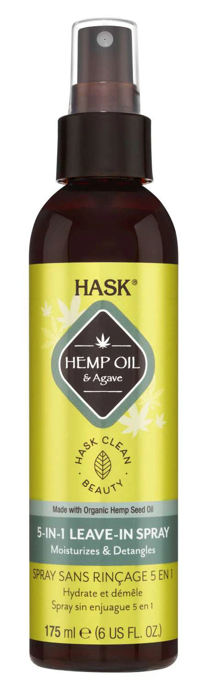 Hask Hemp OIl & Agave 5-N-1 Leave in Spray
