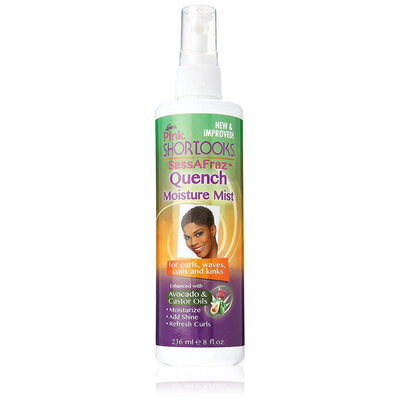 Luster's Pink Shortlooks- Quench Moisture Mist